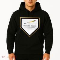 Baseball Back To School Home Plate Back To School Hoodie thumb 2