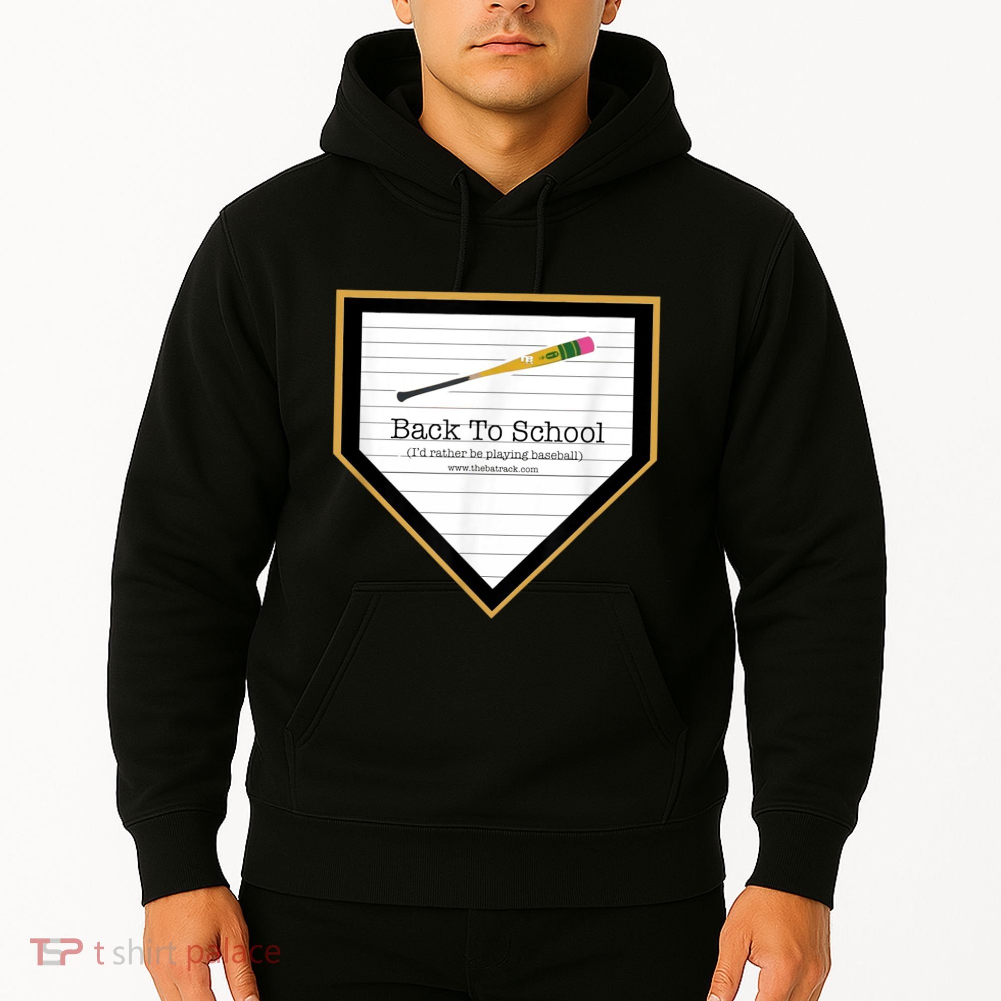 Baseball Back To School Home Plate Back To School Hoodie