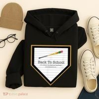 Baseball Back To School Home Plate Back To School Hoodie thumb 4