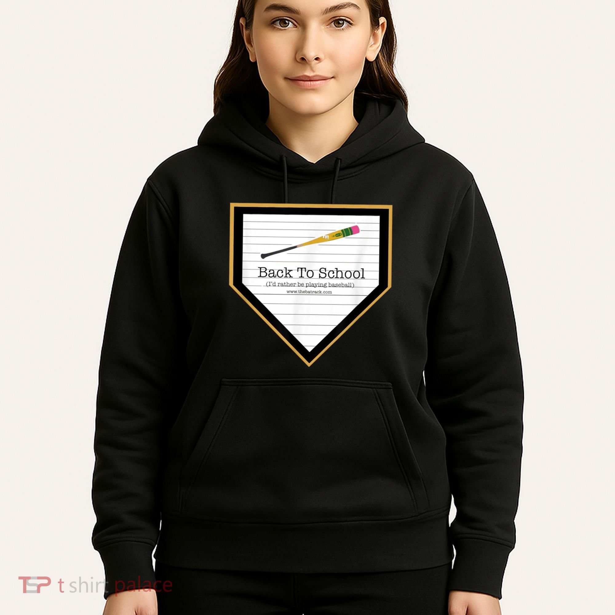 Baseball Back To School Home Plate Back To School Hoodie