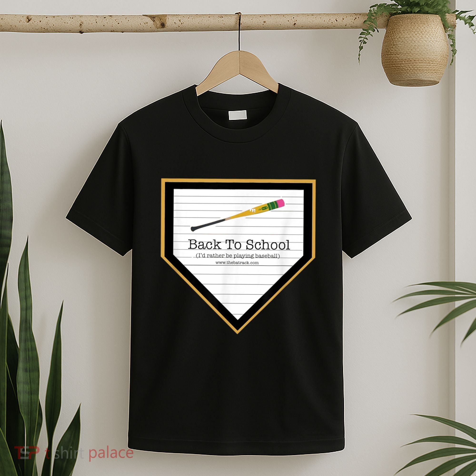 Baseball Back To School Home Plate Back To School T-Shirt