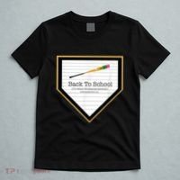 Baseball Back To School Home Plate Back To School T-Shirt thumb 5