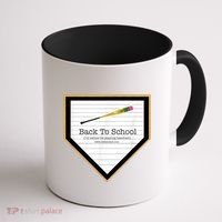 Baseball Back To School Home Plate Back To School Coffee Mug thumb 1