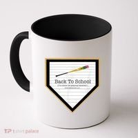 Baseball Back To School Home Plate Back To School Coffee Mug thumb 0