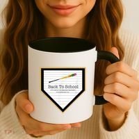 Baseball Back To School Home Plate Back To School Coffee Mug thumb 3