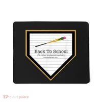 Baseball Back To School Home Plate Back To School Mousepad thumb 0