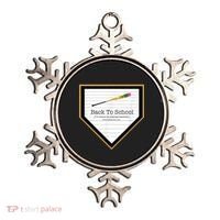 Baseball Back To School Home Plate Back To School Ornament thumb 0