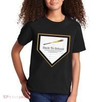 Baseball Back To School Home Plate Back To School Kids T-Shirt thumb 2