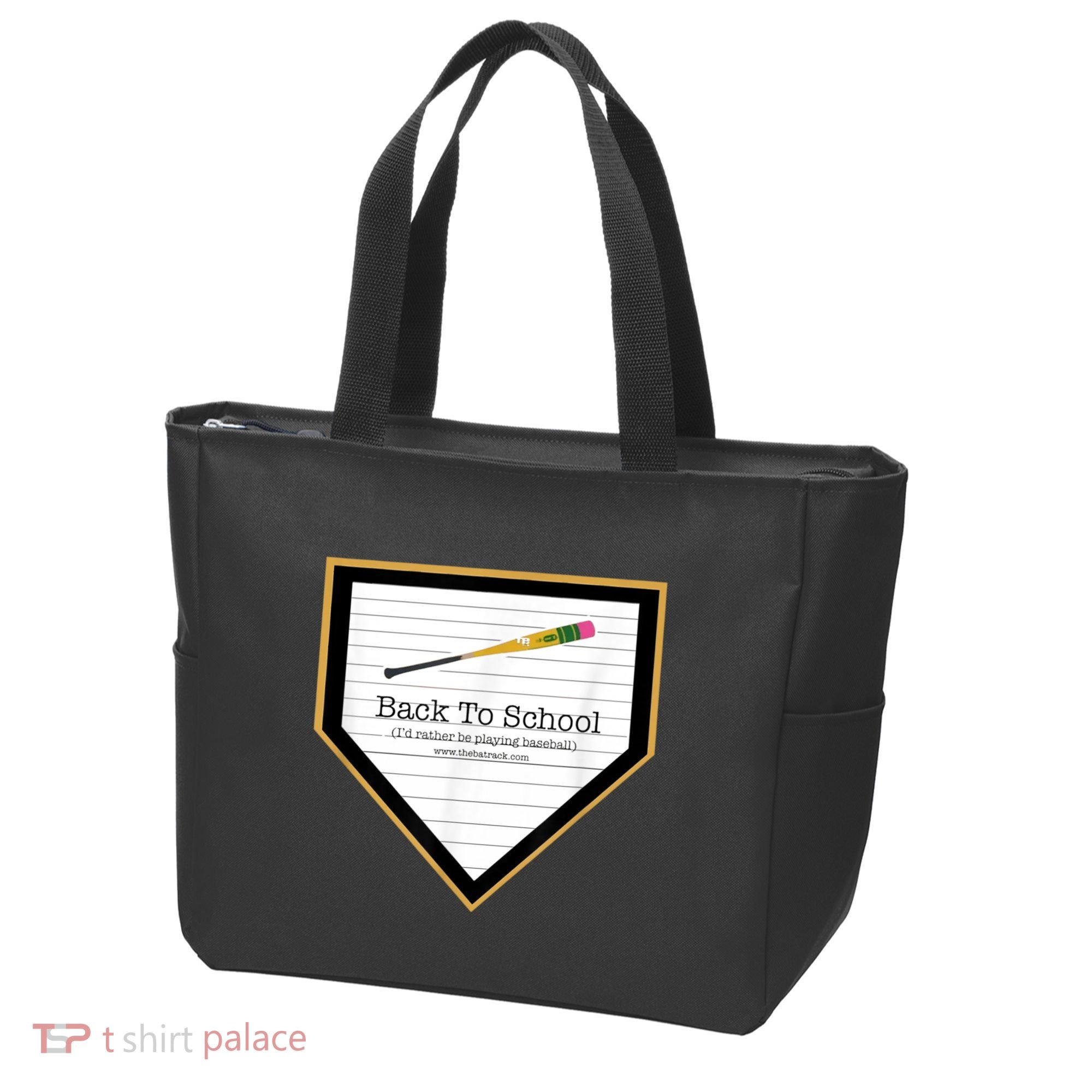 Baseball Back To School Home Plate Back To School Tote Bag