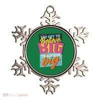 Believe Big To Achieve Big Retro Ornament thumb 0