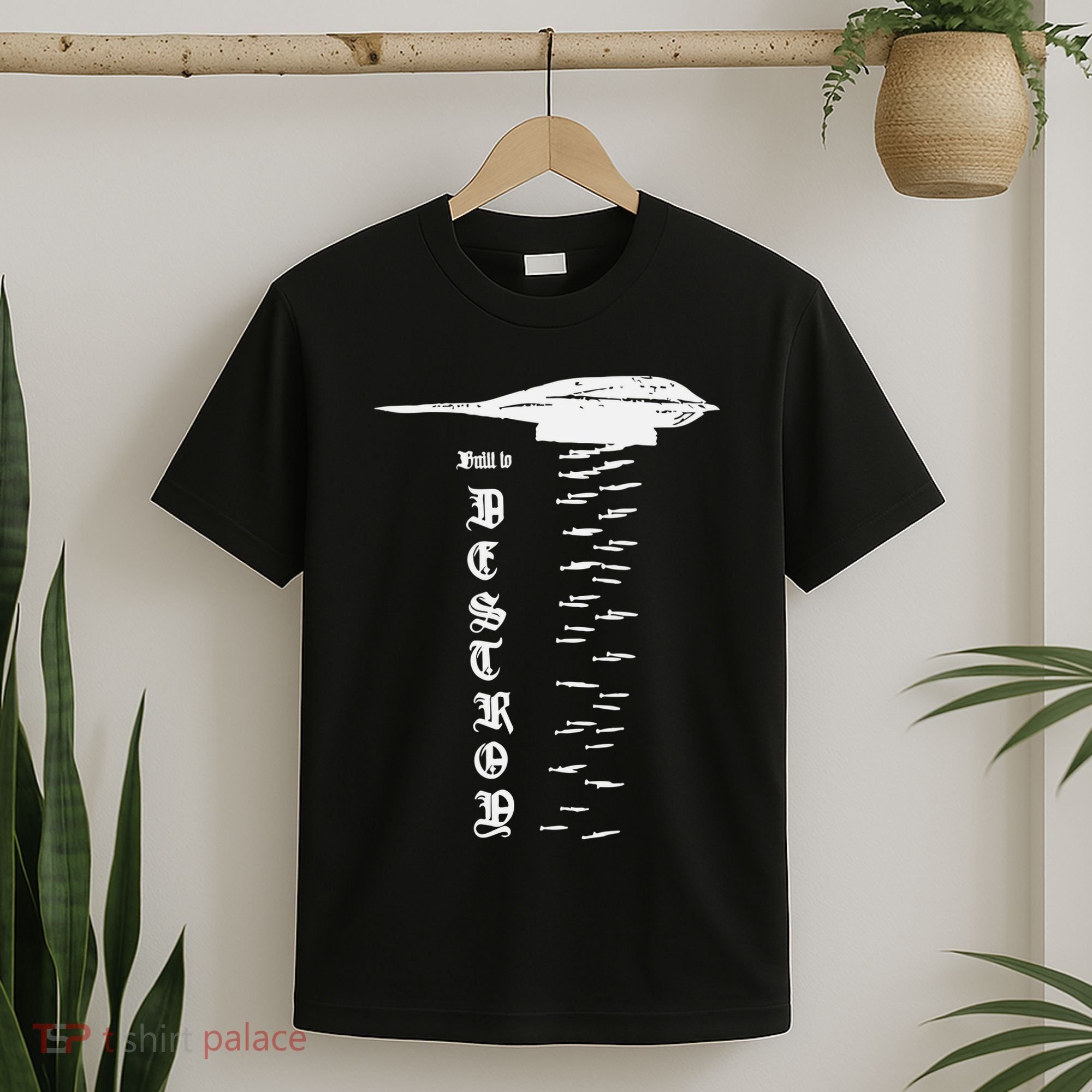 Bomber Built To Monstermax T-Shirt