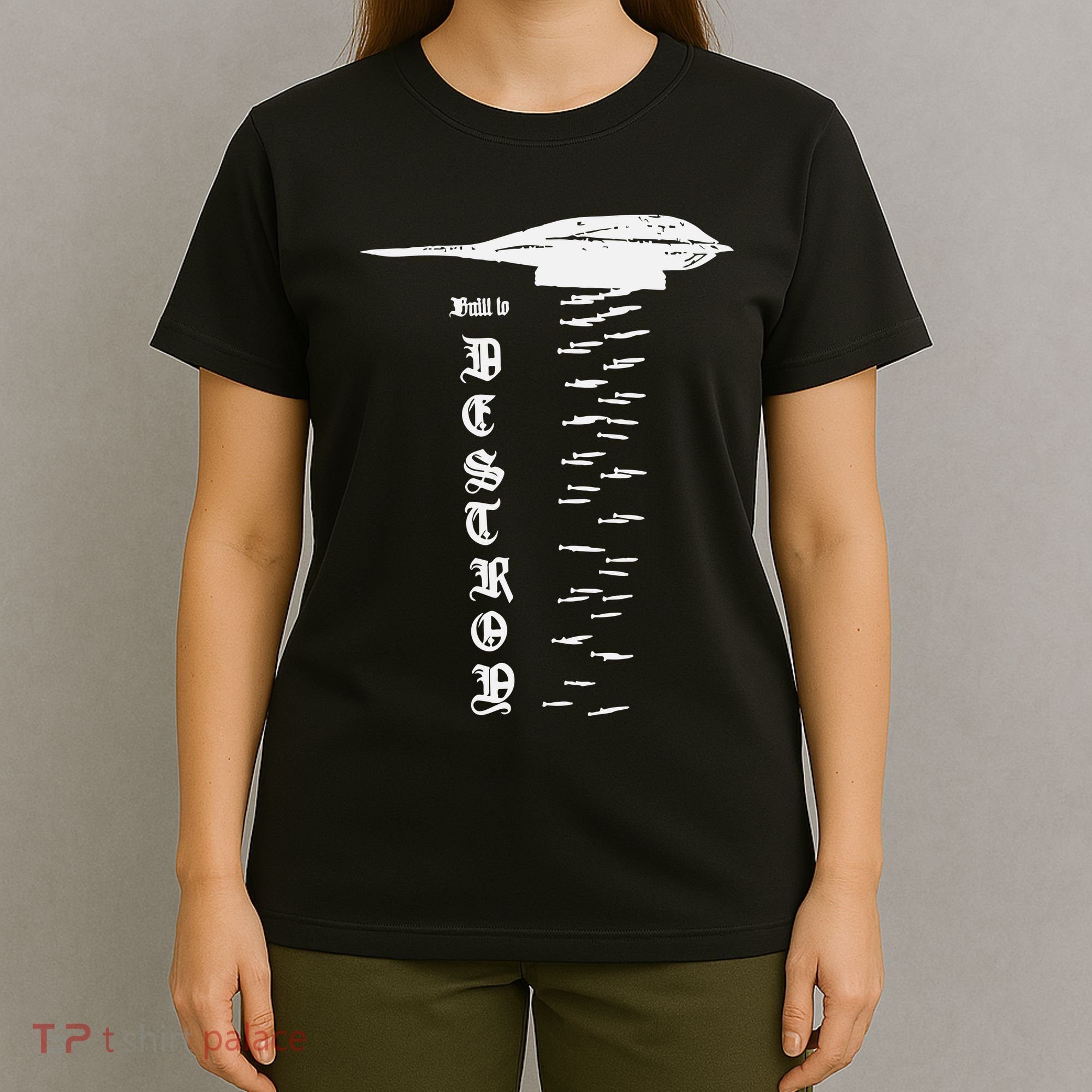 Bomber Built To Monstermax T-Shirt