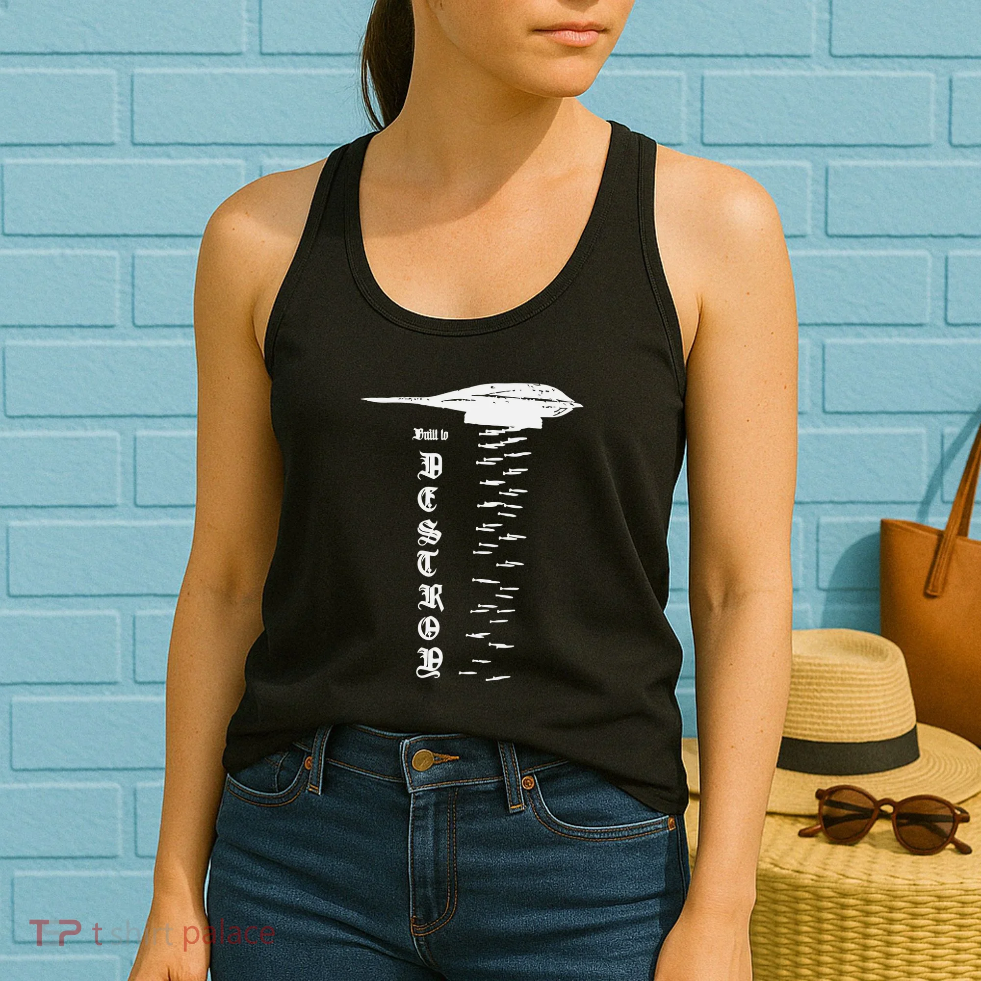 Bomber Built To Monstermax Women's Tank Top