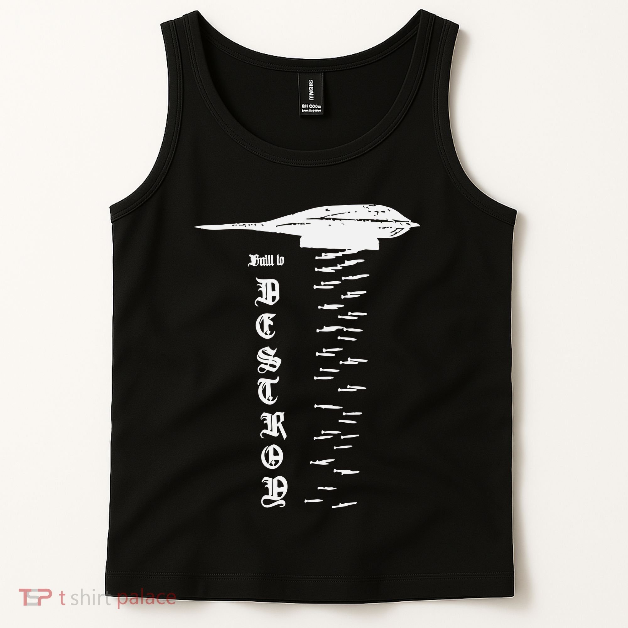Bomber Built To Monstermax Tank Top