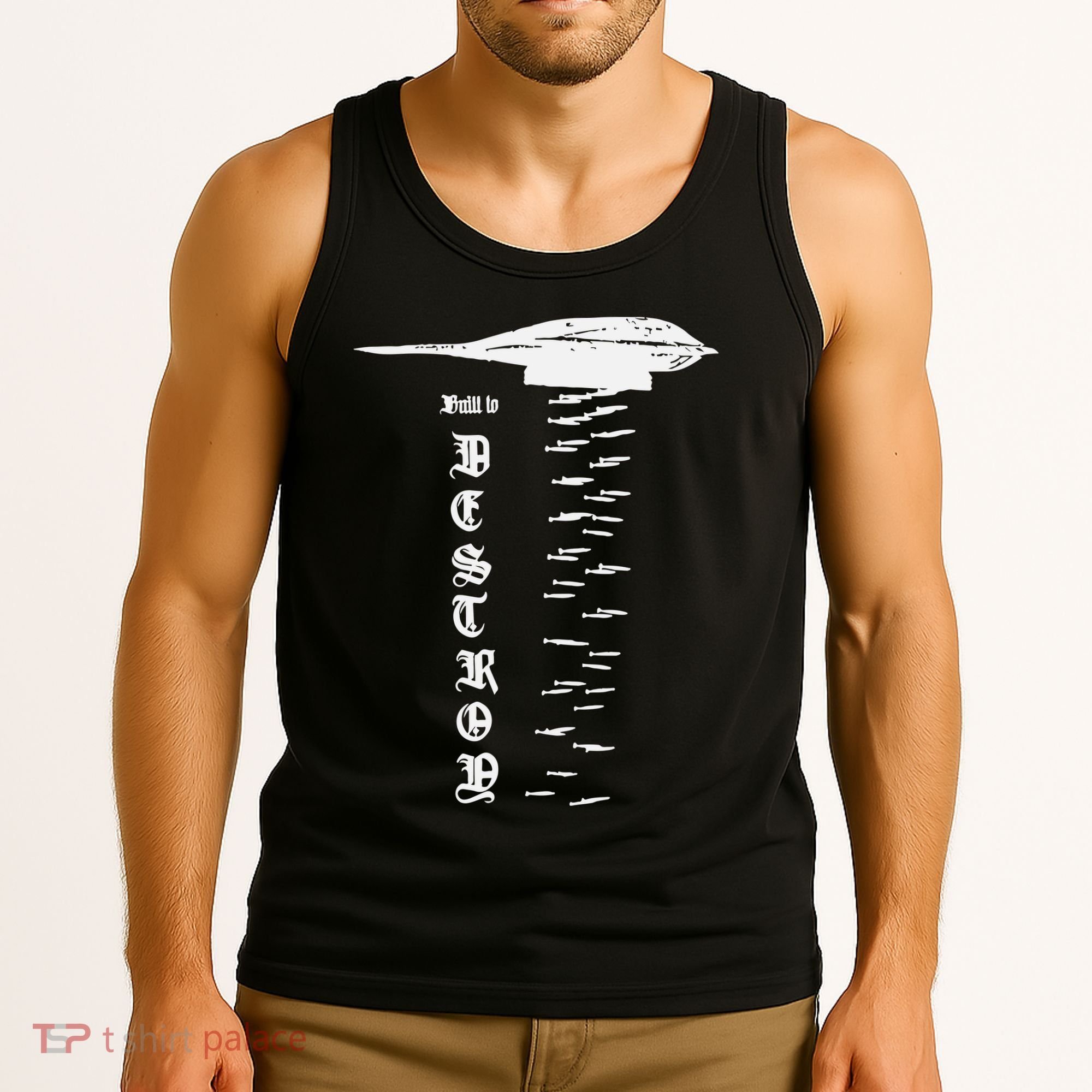 Bomber Built To Monstermax Tank Top