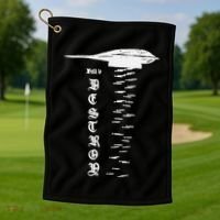 Bomber Built To Monstermax Golf Towel thumb 1