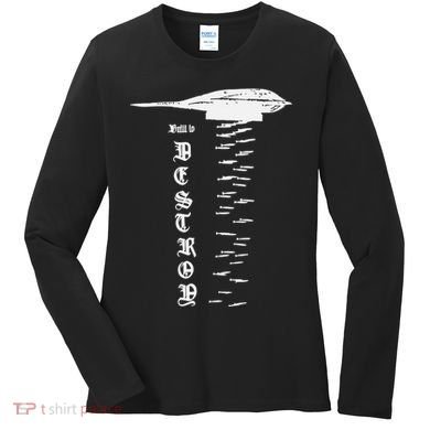 Bomber Built To Monstermax Women's Long Sleeve Shirt