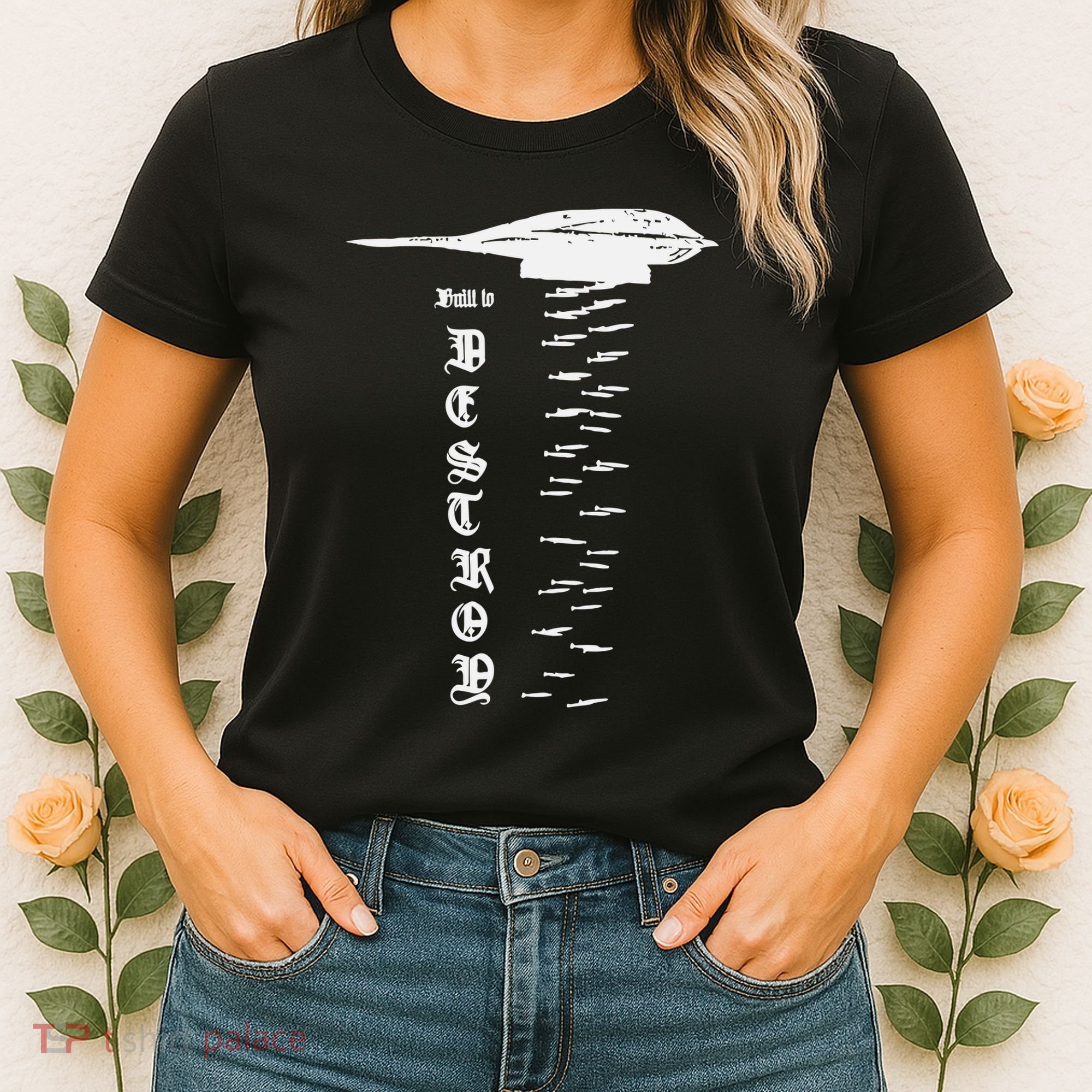 Bomber Built To Monstermax Women's T-Shirt