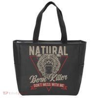 Bear Born To Kill Dont Mess With Me Tote Bag thumb 0