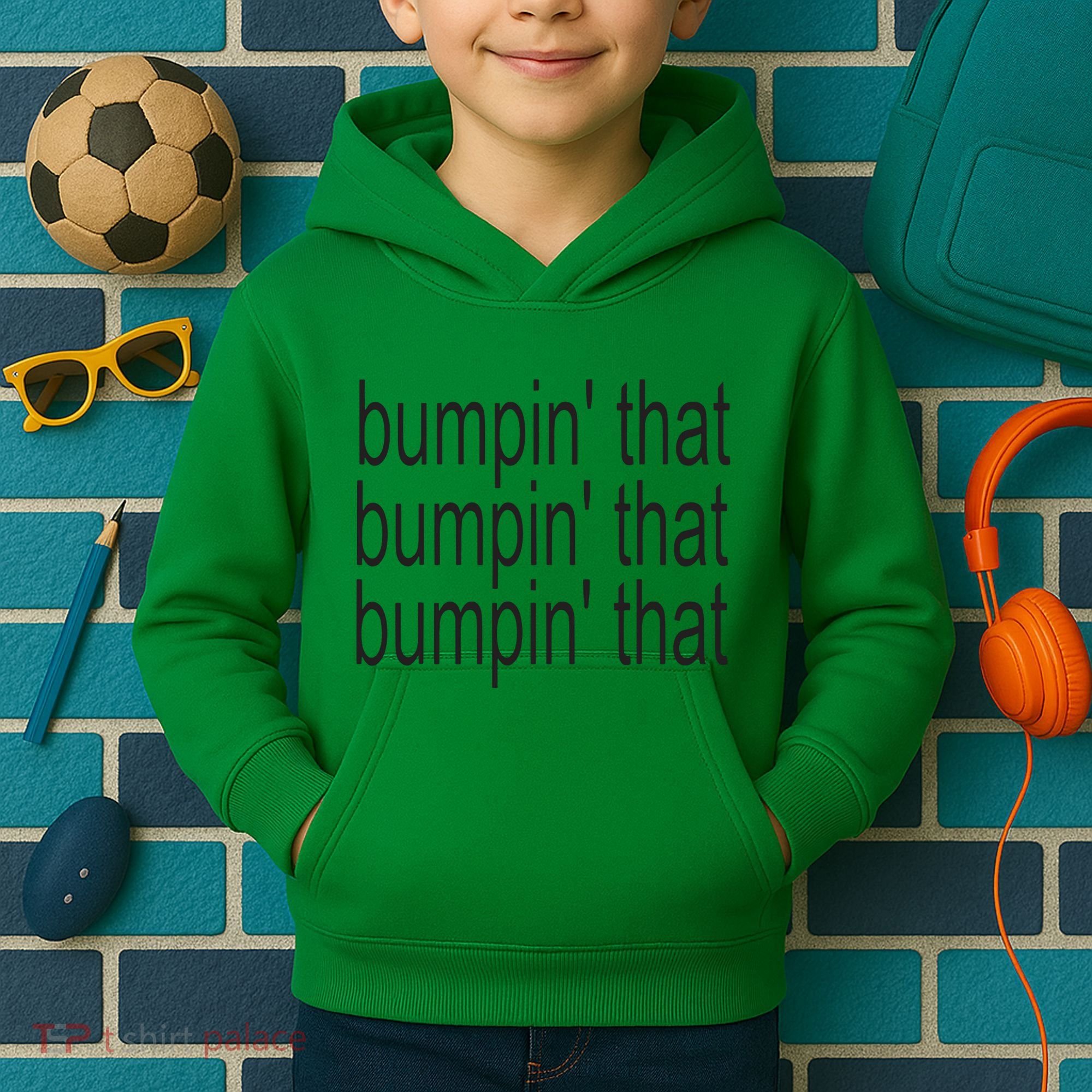 Bratty Bumpin That Brat Kids Hoodie