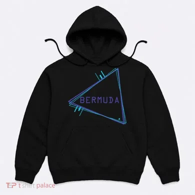Bermuda Blue Triangle Souvenir Hoodie