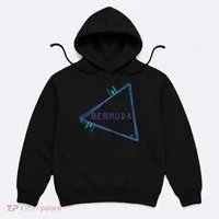 Bermuda Blue Triangle Souvenir Hoodie thumb 0