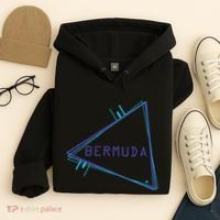 Bermuda Blue Triangle Souvenir Hoodie thumb 4