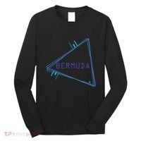 Bermuda Blue Triangle Souvenir Long Sleeve Shirt thumb 0