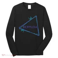 Bermuda Blue Triangle Souvenir Long Sleeve Shirt thumb 0
