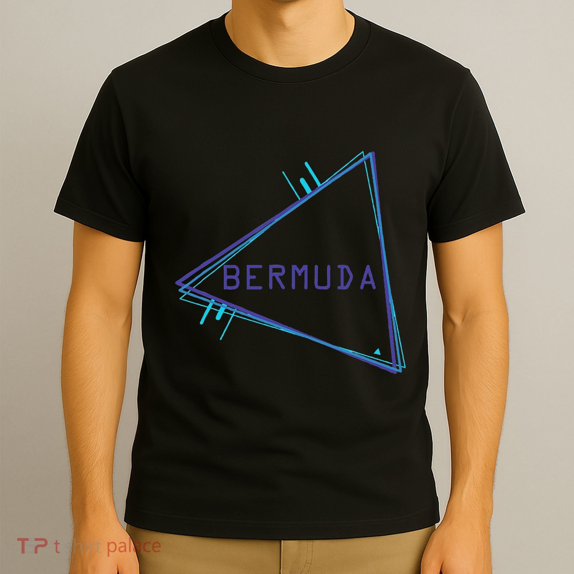 Bermuda Blue Triangle Souvenir T-Shirt