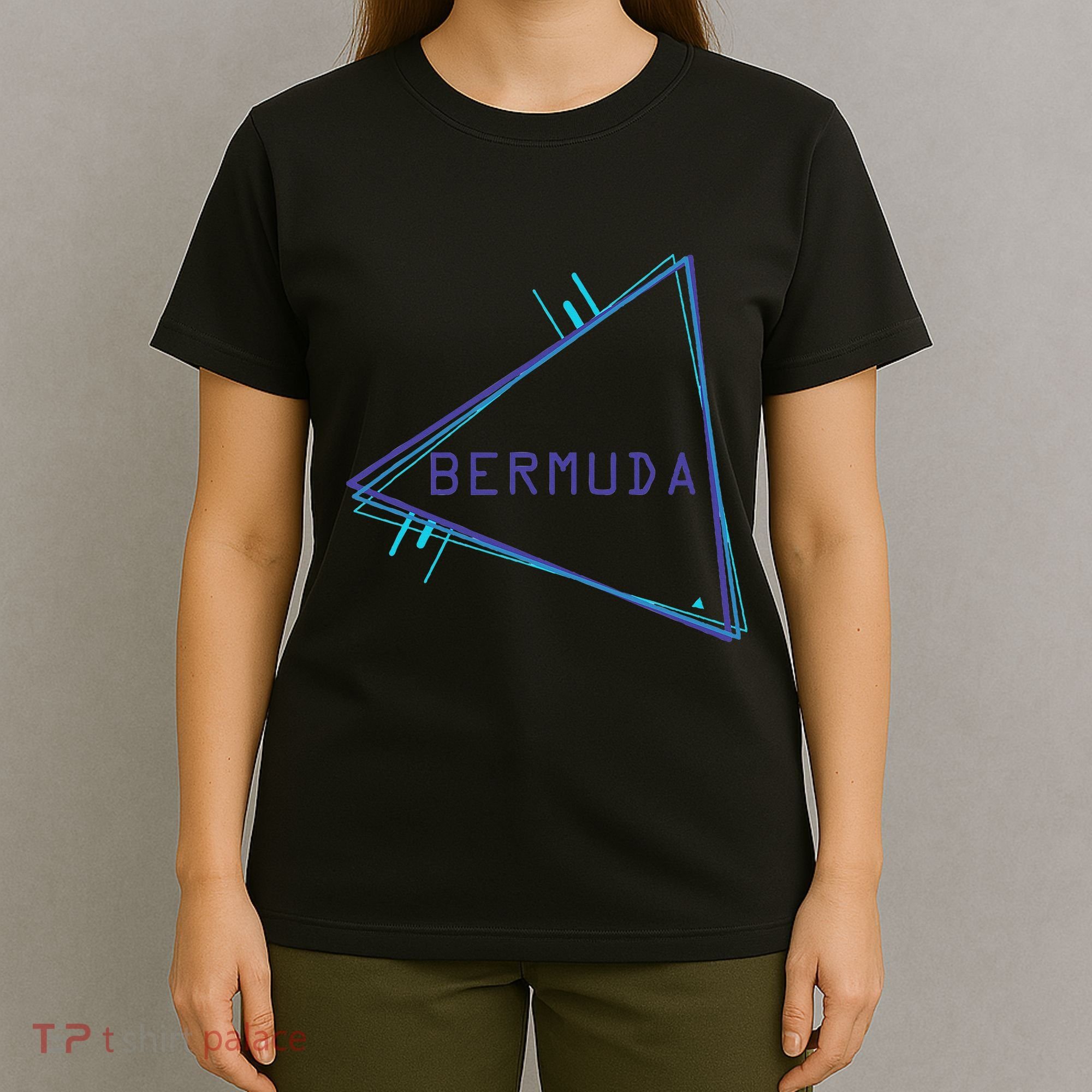 Bermuda Blue Triangle Souvenir T-Shirt