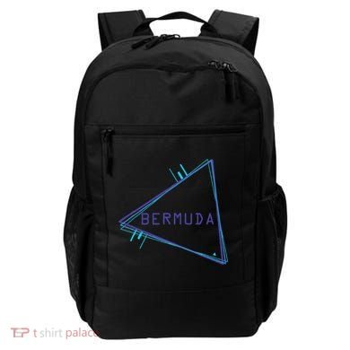 Bermuda Blue Triangle Souvenir Backpack