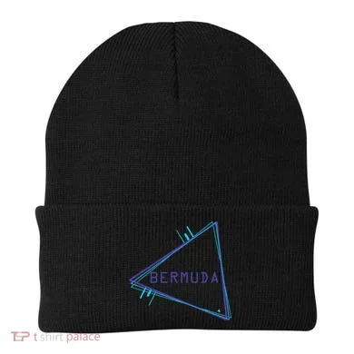 Bermuda Blue Triangle Souvenir Beanie