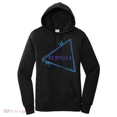 Bermuda Blue Triangle Souvenir Women's Hoodie