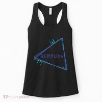 Bermuda Blue Triangle Souvenir Women's Tank Top thumb 0