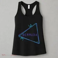 Bermuda Blue Triangle Souvenir Women's Tank Top thumb 3