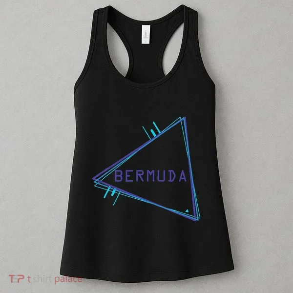 Bermuda Blue Triangle Souvenir Women's Tank Top