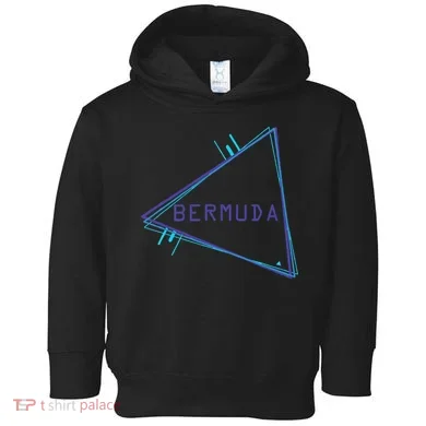 Bermuda Blue Triangle Souvenir Toddler Hoodie