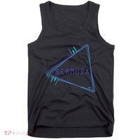 Bermuda Blue Triangle Souvenir Tank Top thumb 0