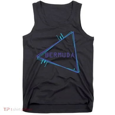Bermuda Blue Triangle Souvenir Tank Top