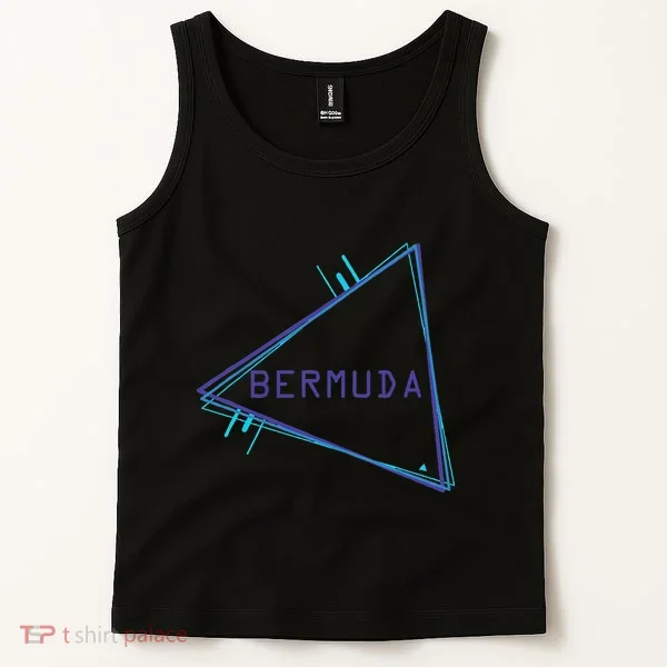 Bermuda Blue Triangle Souvenir Tank Top