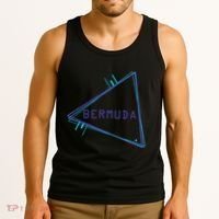 Bermuda Blue Triangle Souvenir Tank Top thumb 3