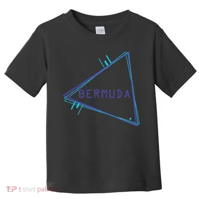 Bermuda Blue Triangle Souvenir Toddler T-Shirt