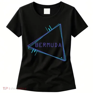 Bermuda Blue Triangle Souvenir Women's T-Shirt