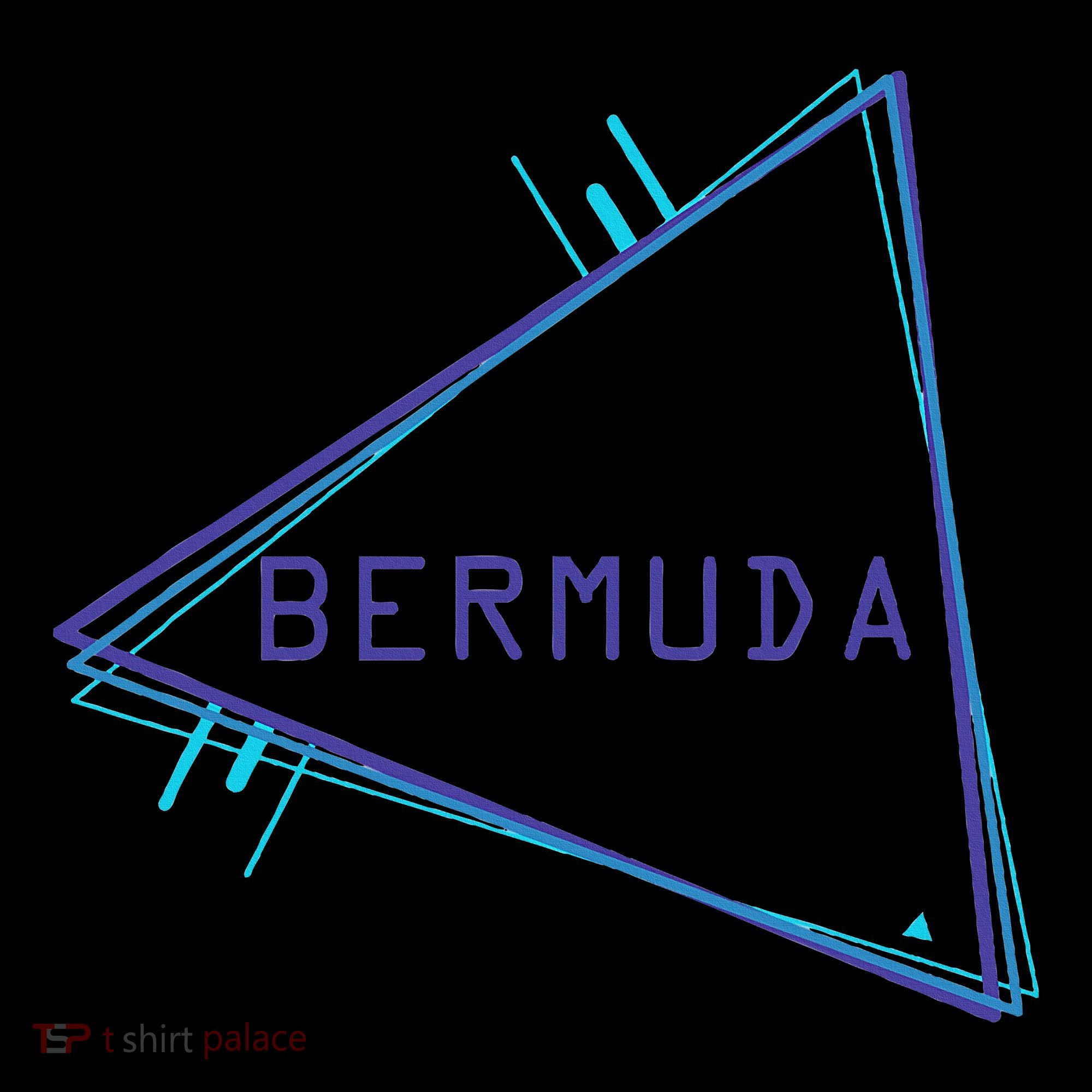 Bermuda Blue Triangle Souvenir Women's T-Shirt
