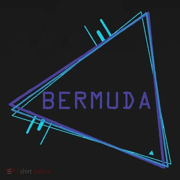 Bermuda Blue Triangle Souvenir Women's T-Shirt