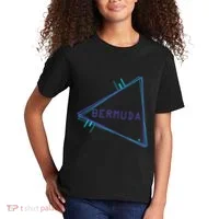 Bermuda Blue Triangle Souvenir Kids T-Shirt thumb 2