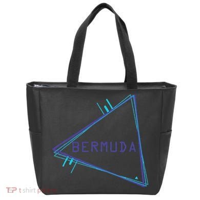 Bermuda Blue Triangle Souvenir Tote Bag