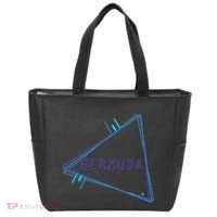 Bermuda Blue Triangle Souvenir Tote Bag thumb 0