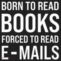 Bookish Born To Read Books Forced To Read Emails Reading Women's Sweatshirt thumb 2